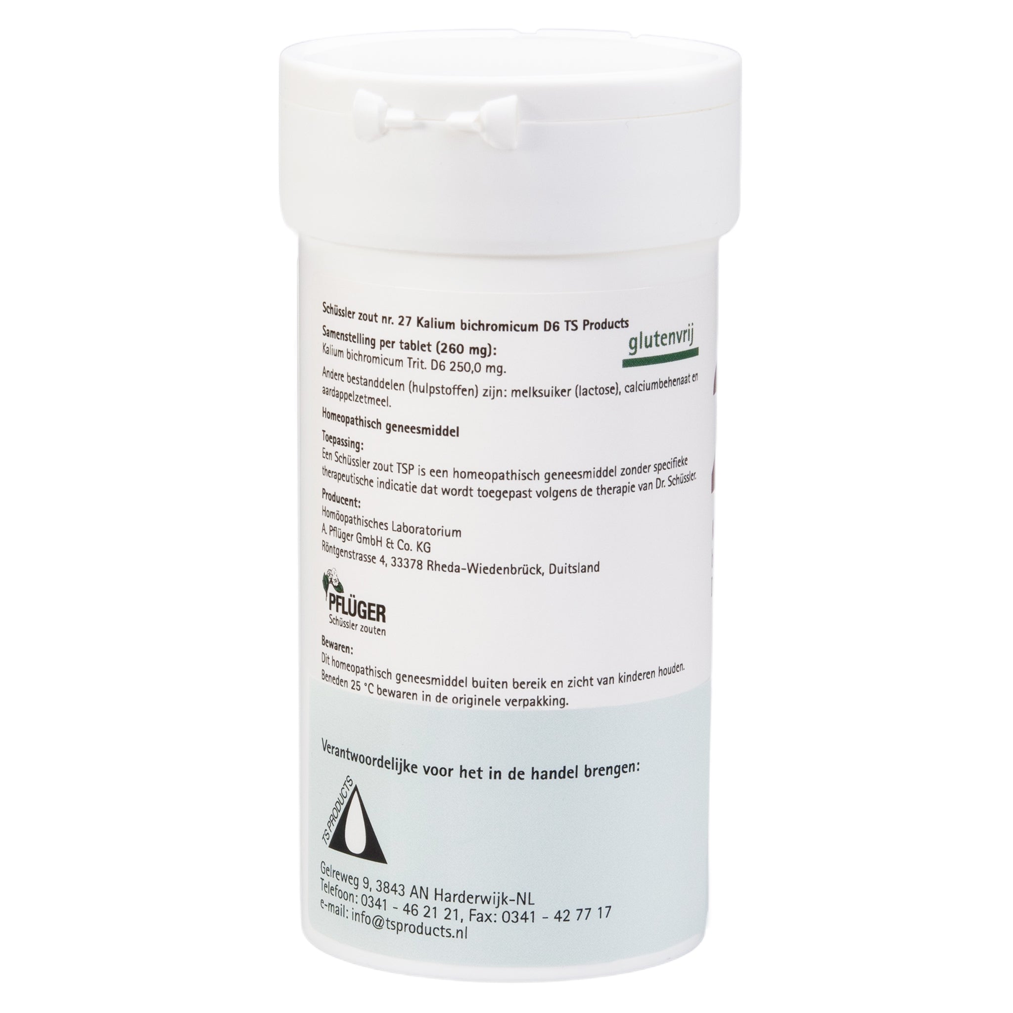 Schüssler salt No. 27 Kalium bichromicum D6, 400 tbl