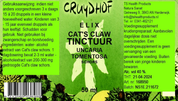 Elix, Cat's Claw tinctuur