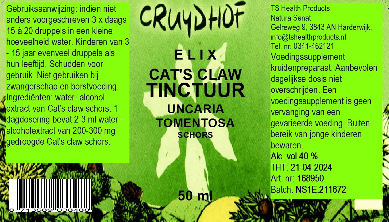 Elix, Cat's Claw tinctuur