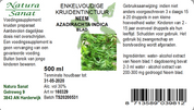 Azadirachta indica fol/Neem