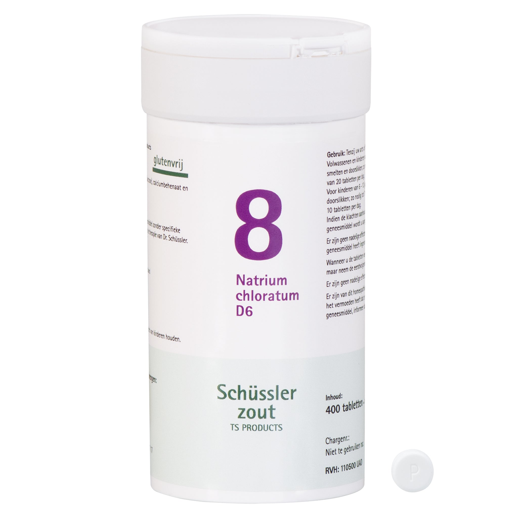No. 8 Natrium chloratum D6