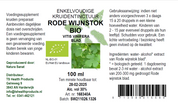 Vitis vinifera fol/Rode wijnstok BIO