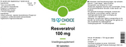TS Choice Resveratrol - 100mg