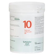 Schüssler zout Nr. 10 Natrium sulfuricum D6