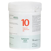 No. 10 Natrium sulfuricum D6