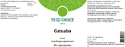 TS Choice Catuaba extract 5:1, 60 vcaps
