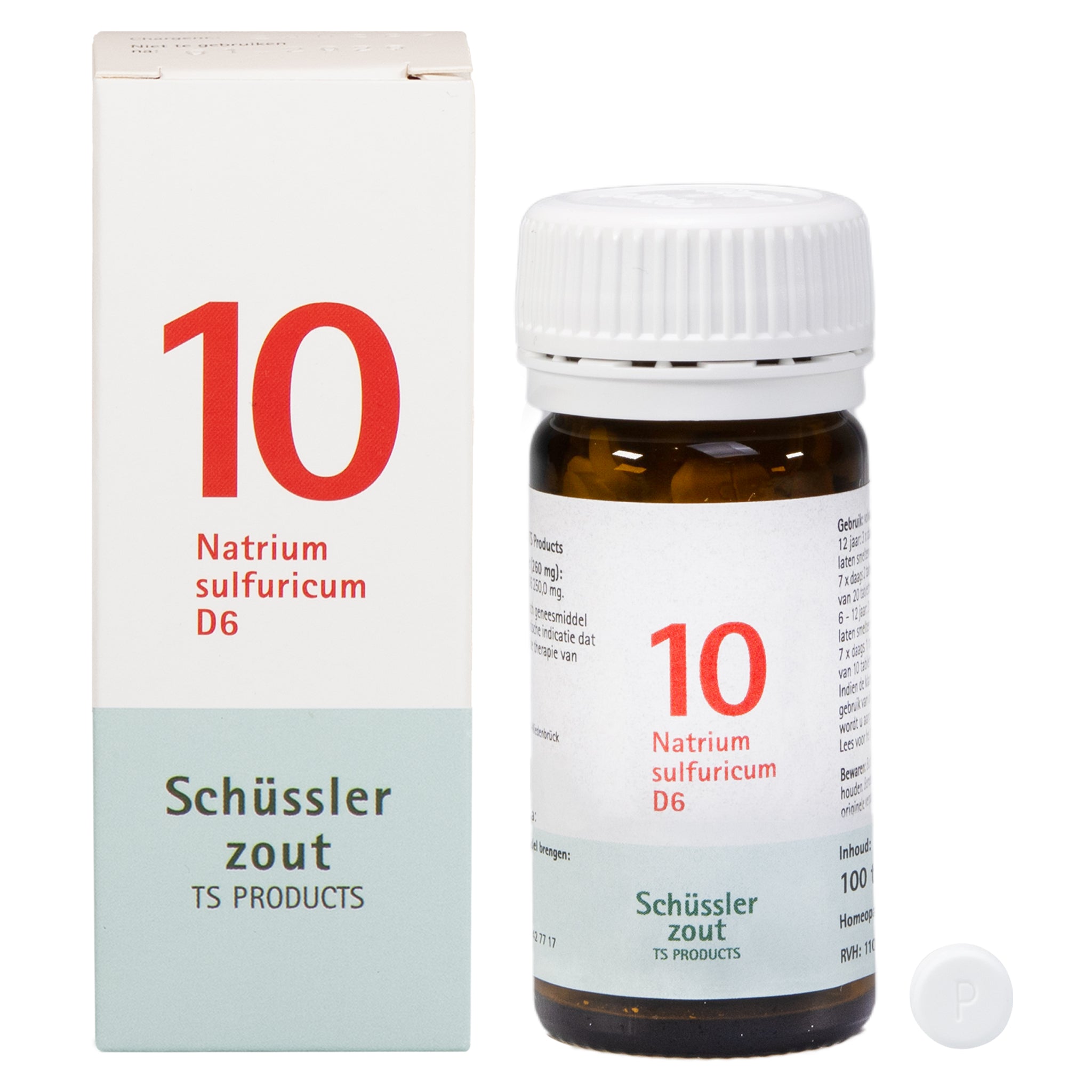 Schüssler zout Nr. 10 Natrium sulfuricum D6