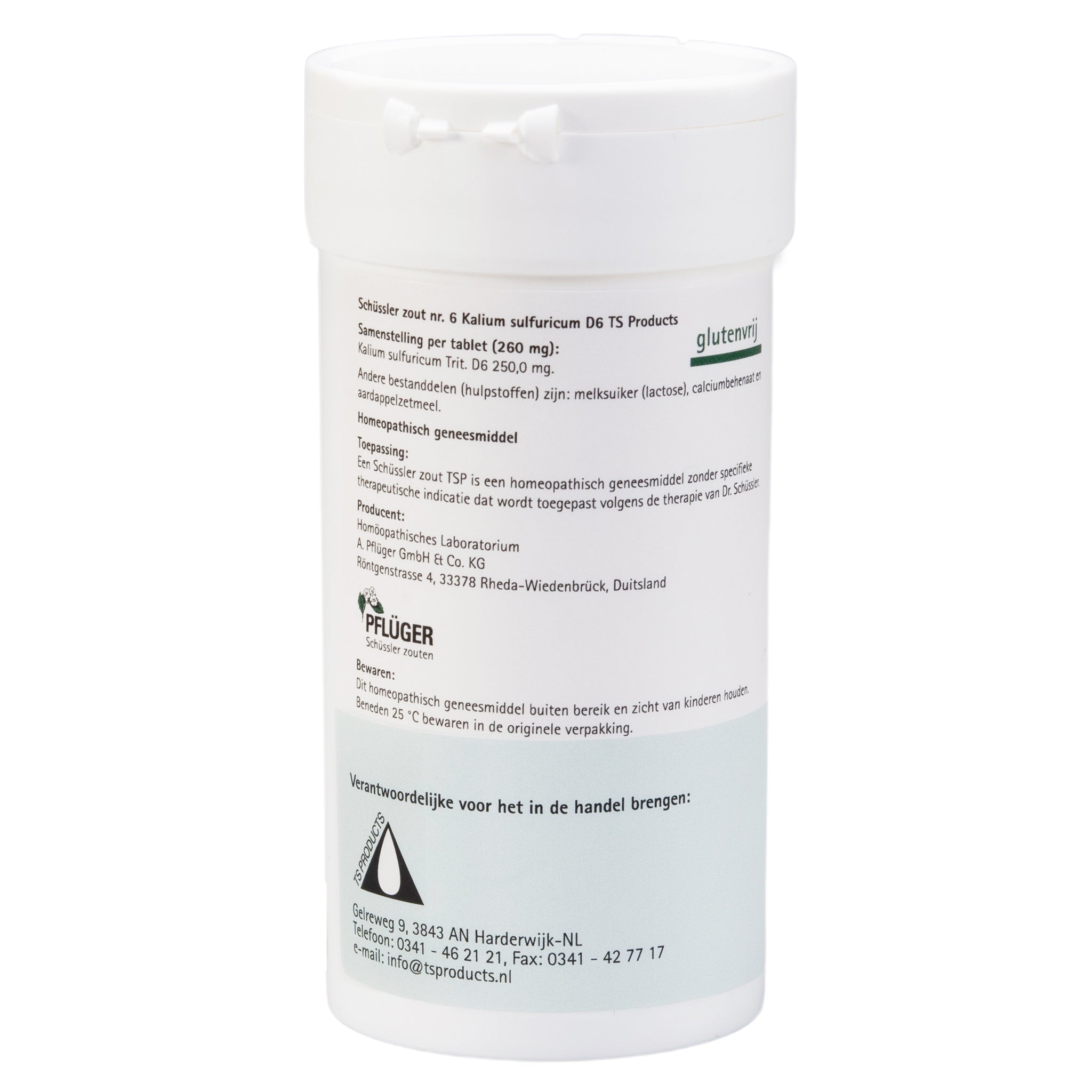 Schüssler zout Nr. 6 Kalium sulfuricum D6