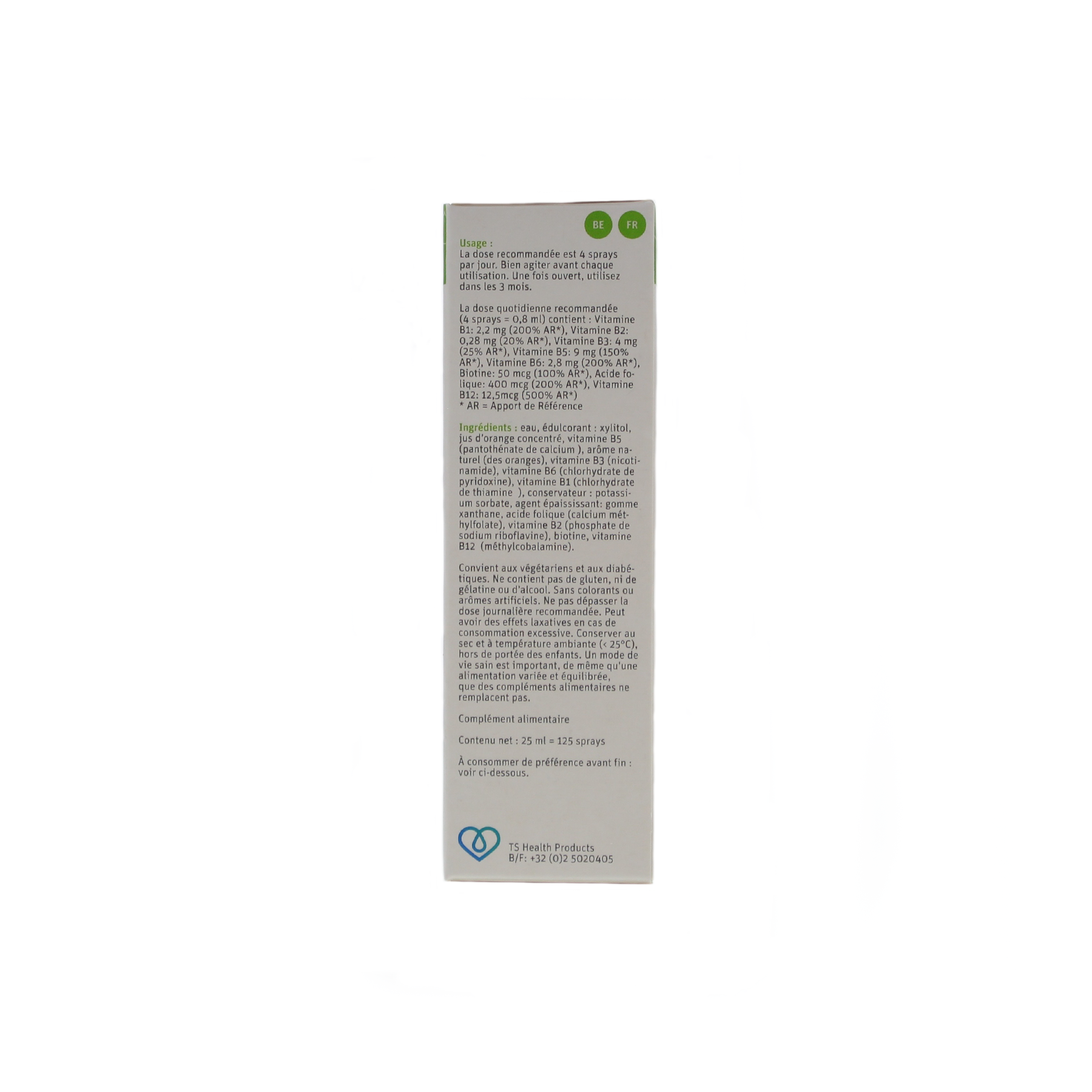 TS Choice Spray Vitamin B Complex, 25 ml - While supplies last | Sale item