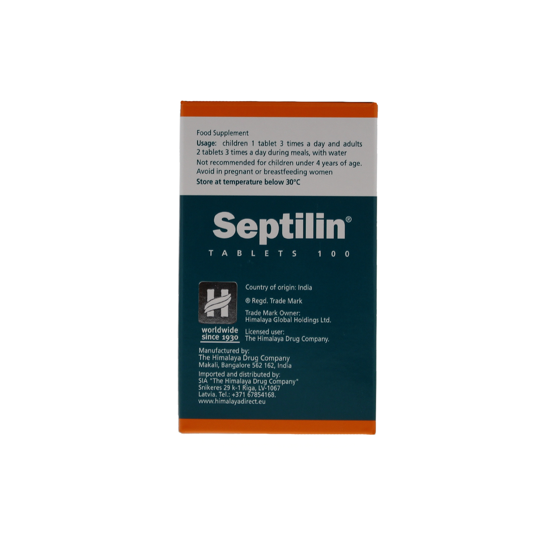 Himalaya Herbels Septilin, 100 tbl