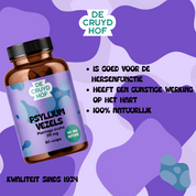 De Cruydhof Psylliumvezels, 90 vcaps