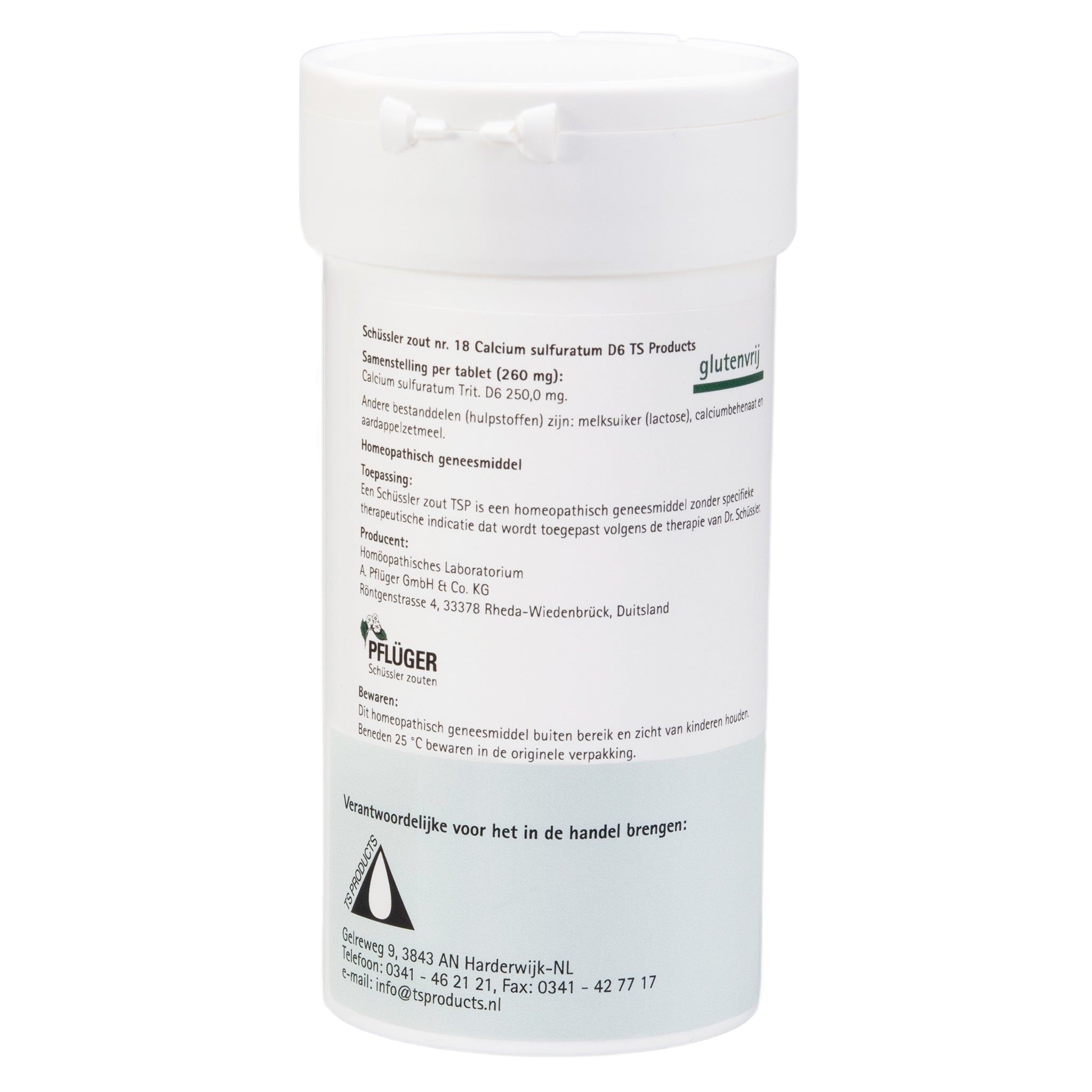 Schüssler salt No. 18 Calcium sulfuratum D6, 400 tbl