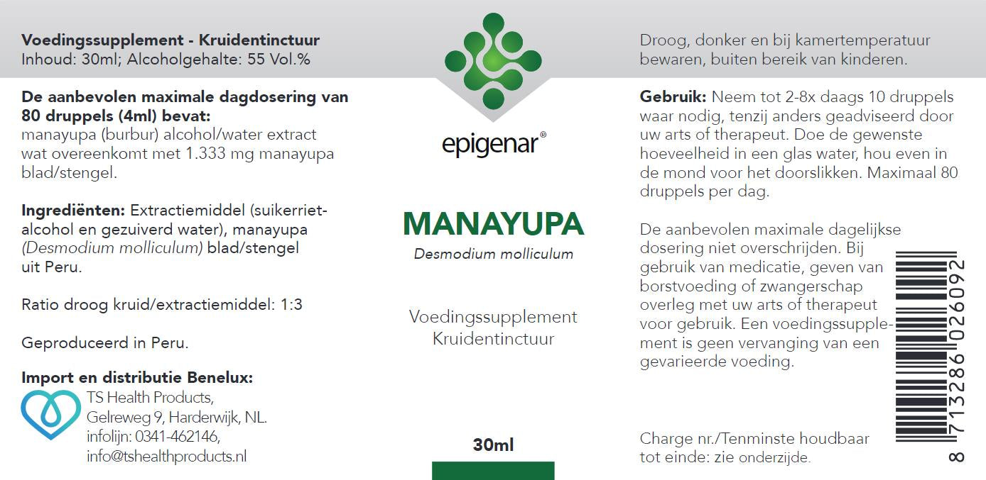 Epigenar Manayupa (Burbur), 30 ml