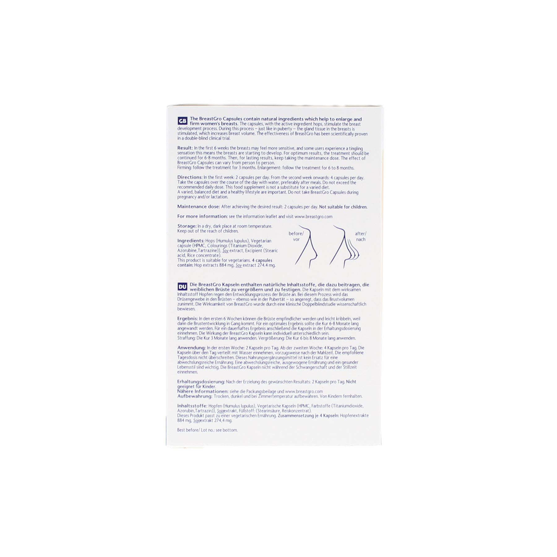 B Firm Formulas Firming Caps