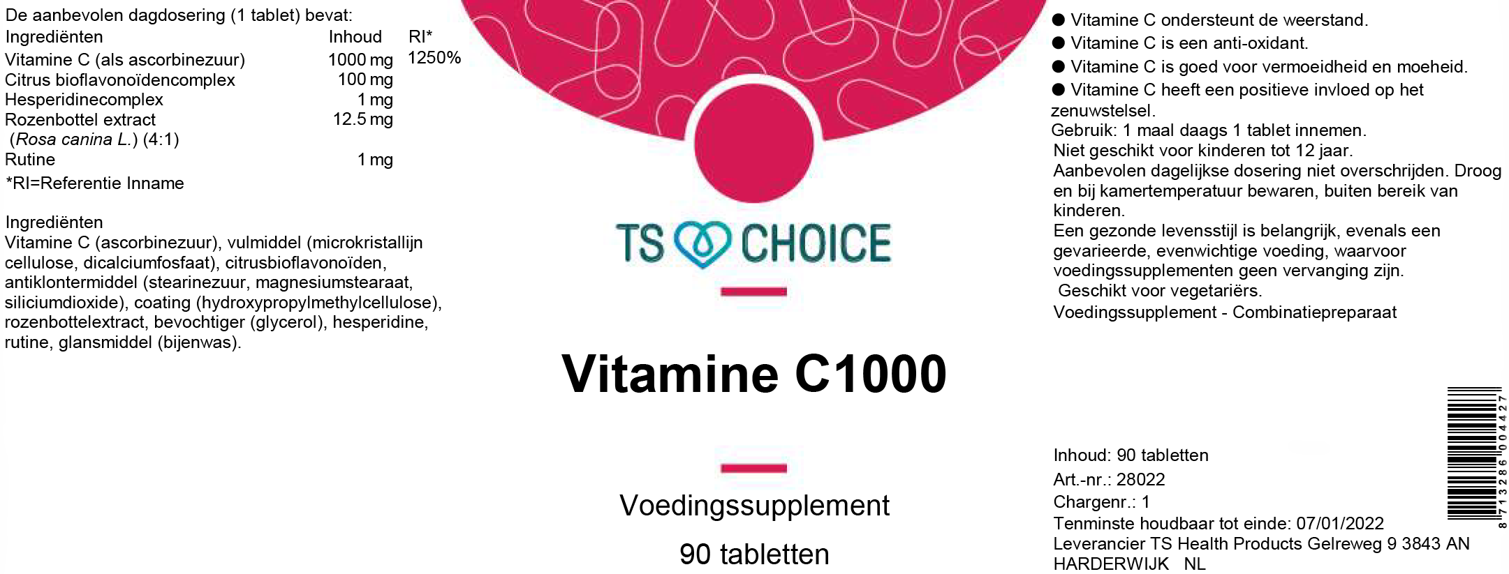 TS Choice Vitamin C1000