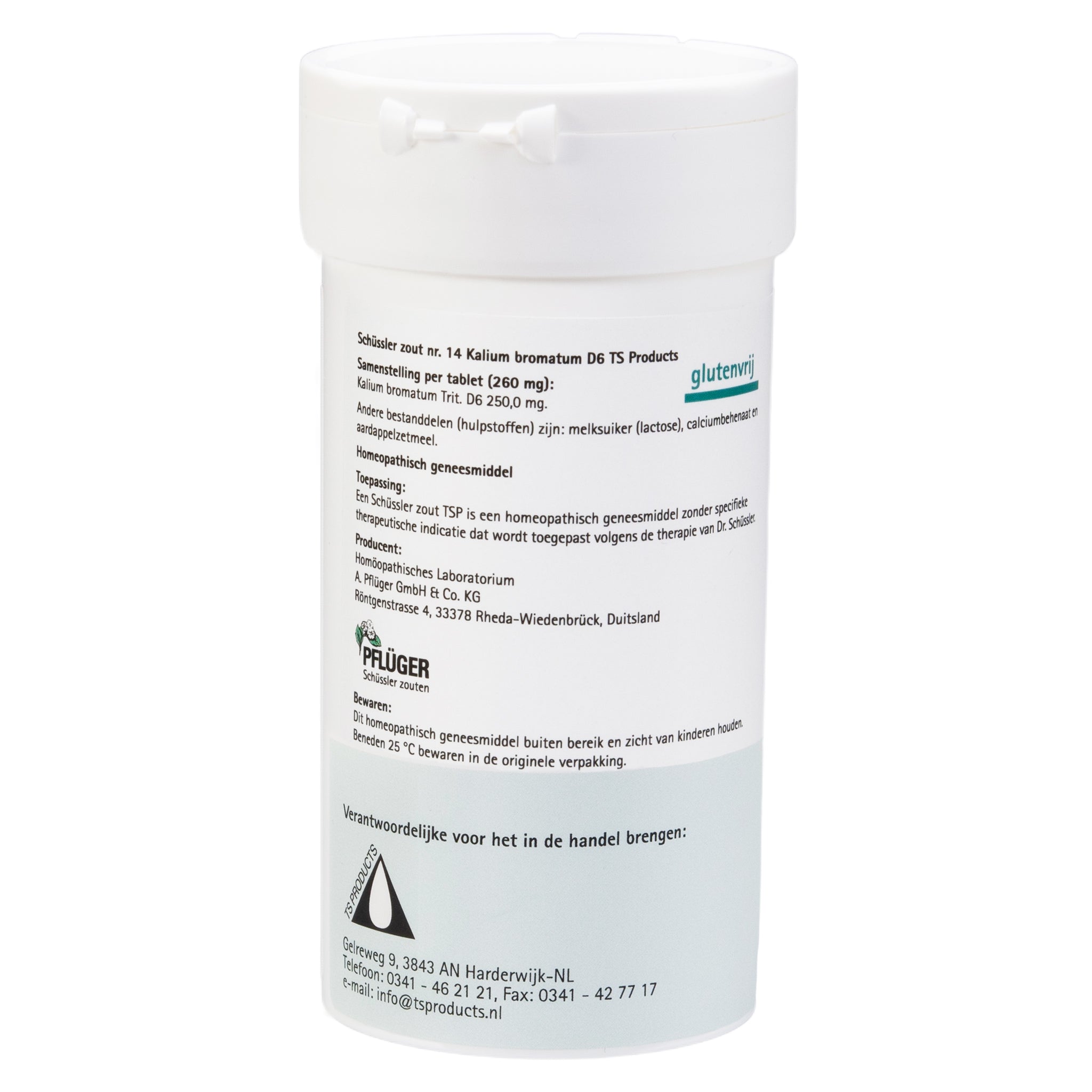 Schüssler salt No. 14 Kalium bromatum D6, 400 tbl