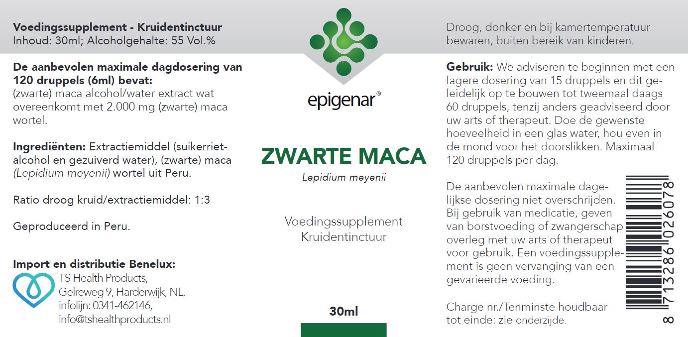 Epigenar Maca black, 30 ml