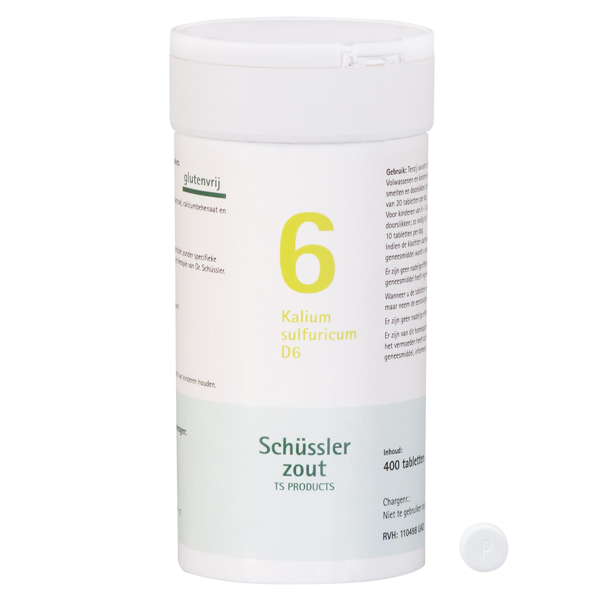 Schüssler zout Nr. 6 Kalium sulfuricum D6