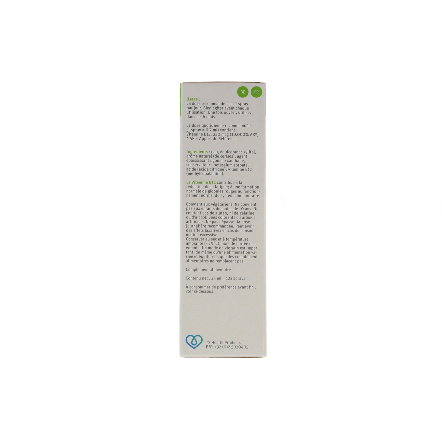 TS Choice Vitamin B12 Spray, 25 ml - While supplies last | Sale item