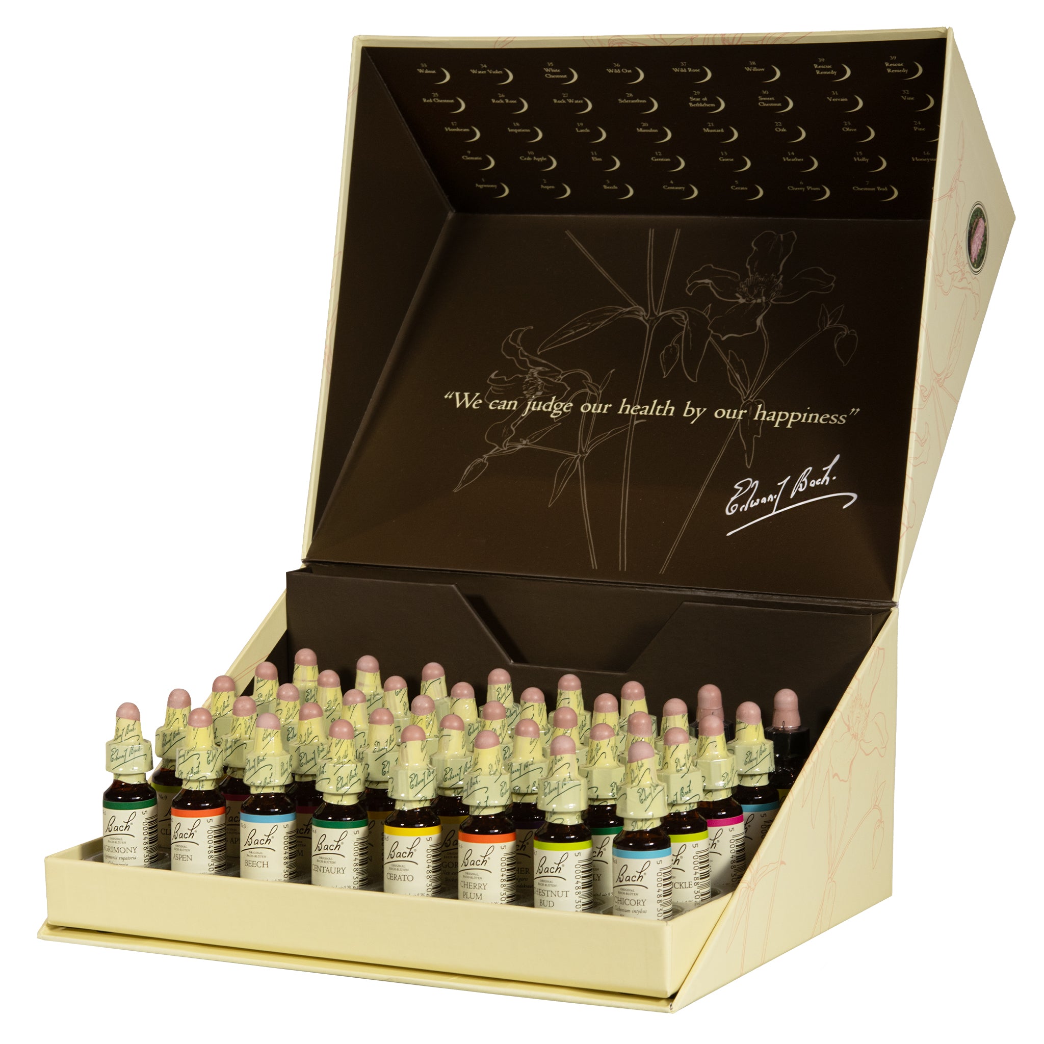 Bach set (German) in luxury presentation box, 40 pcs … 10 ml