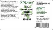 Sint Janskruidolie