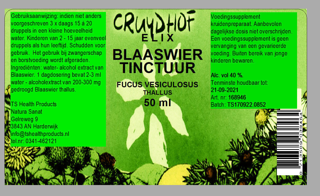 Elix, Blaaswier tinctuur