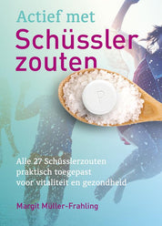 Schüssler boek Actief met Schsslerzouten, M. Muller-Frahling
