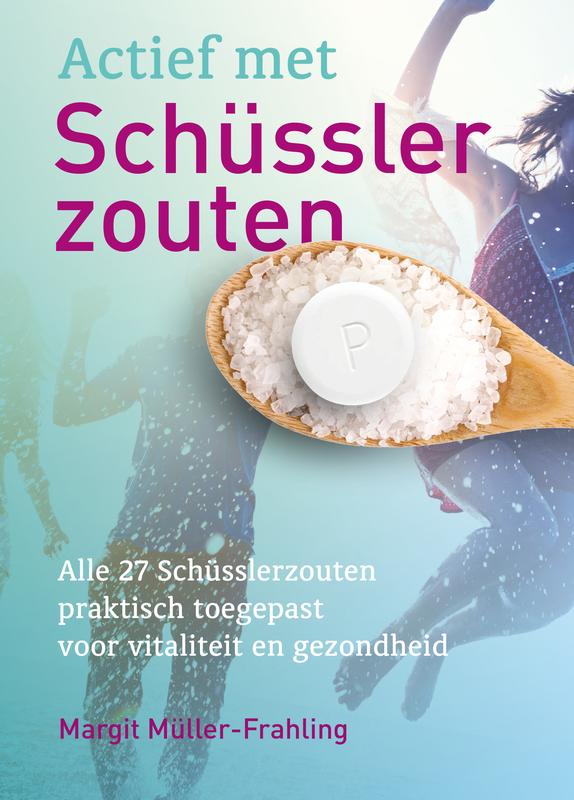 Schüssler boek Actief met Schsslerzouten, M. Muller-Frahling