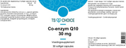 TS Choice Co-enzyme Q10 30mg