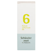 Schüssler zout Nr. 6 Kalium sulfuricum D6