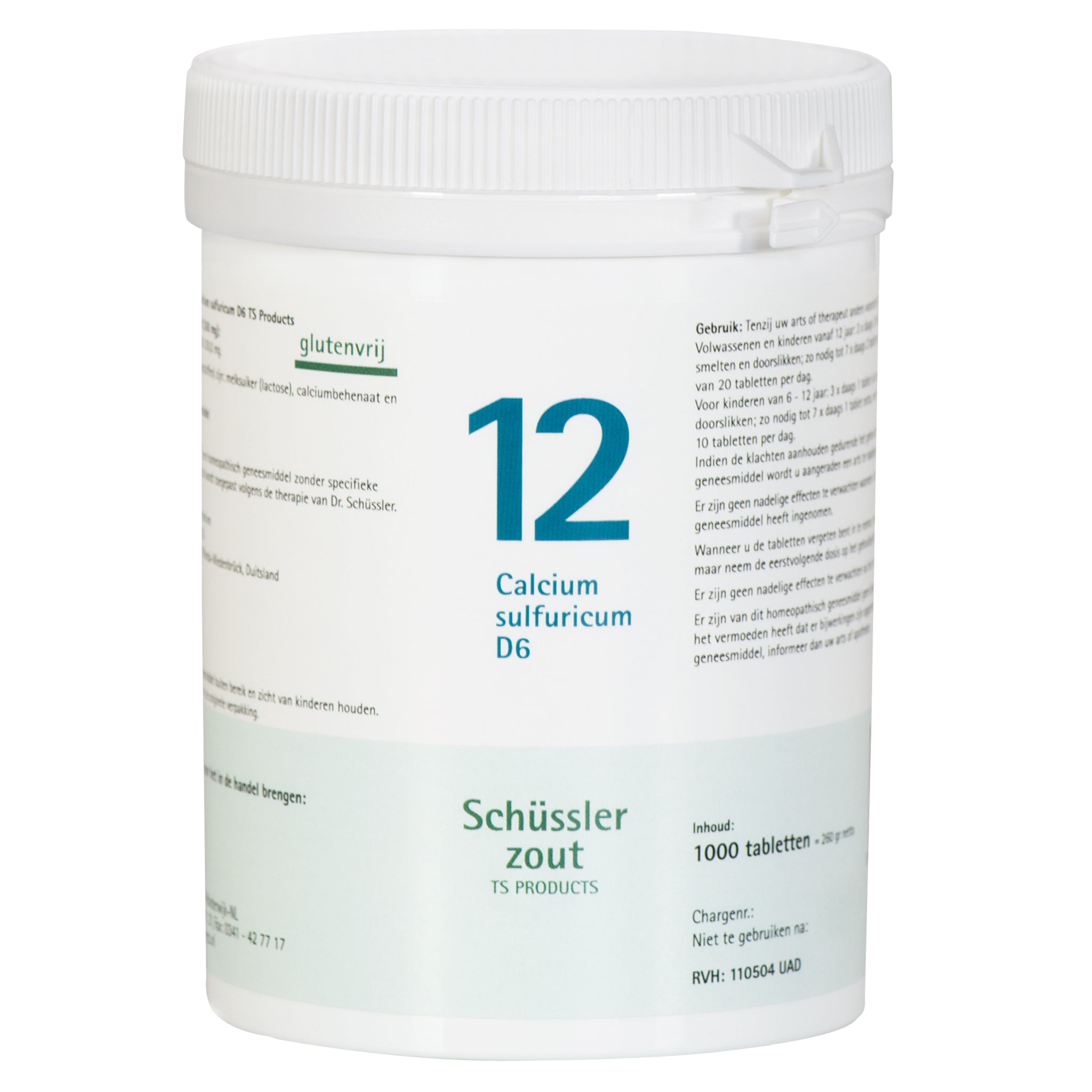 Schüssler zout Nr. 12 Calcium sulfuricum D6