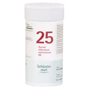 Schüssler zout Nr. 25 Aurum chloratum natronatum D6, 400 tbl