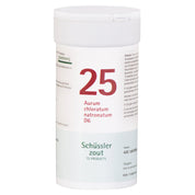 Schüssler zout Nr. 25 Aurum chloratum natronatum D6, 400 tbl