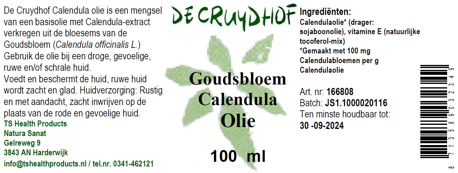 Goudsbloem/Calendulaolie