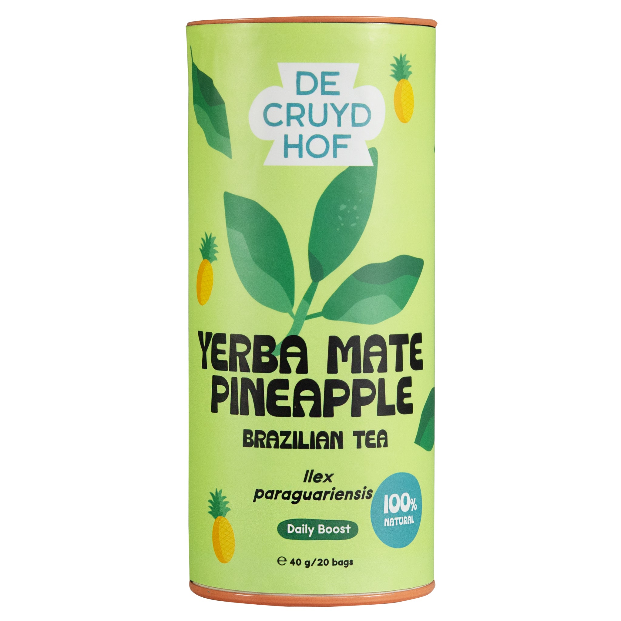 Cruydhof Thee Yerba Maté/Pineapple, 20 st