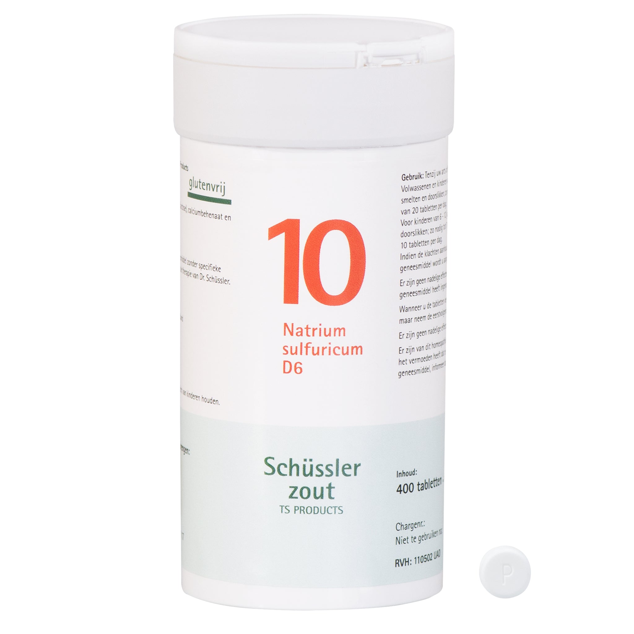 Schüssler zout Nr. 10 Natrium sulfuricum D6