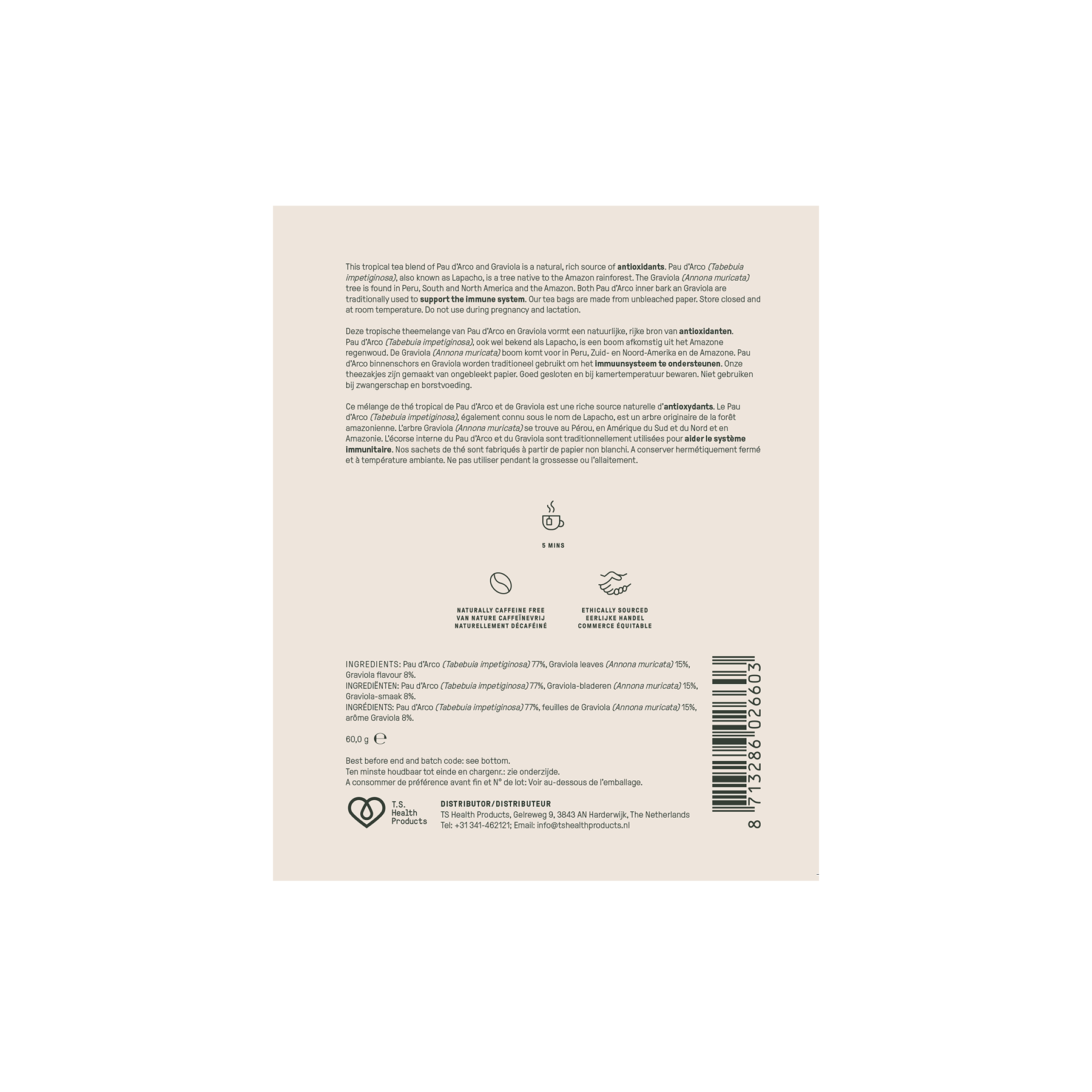 Essencia Daily Shield - Pau d'Arco &amp; Graviola, 30 pcs