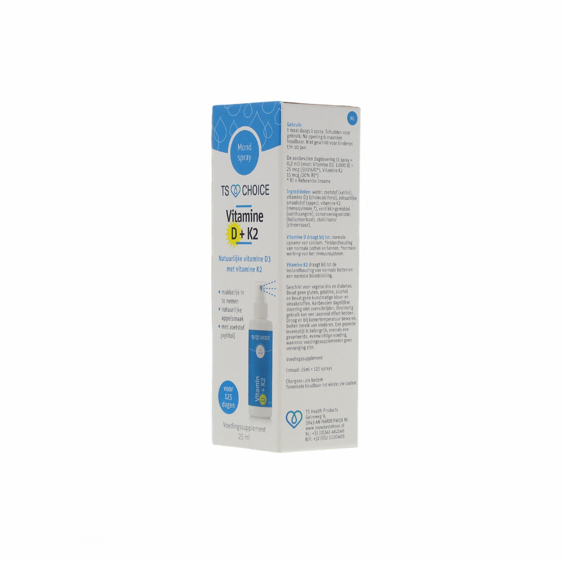 TS Choice Spray Vitamin D3 + K2, 25 ml - While supplies last | Sold-out item