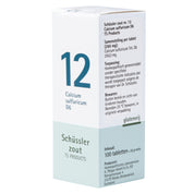 Nr. 12 Calcium sulfuricum D6