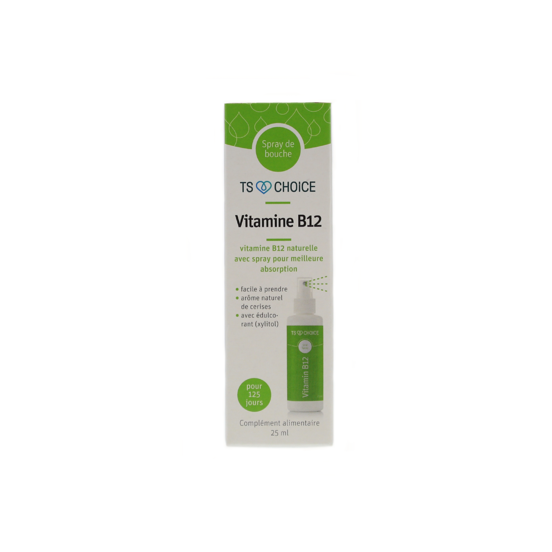 TS Choice Vitamin B12 Spray, 25 ml - While supplies last | Sale item