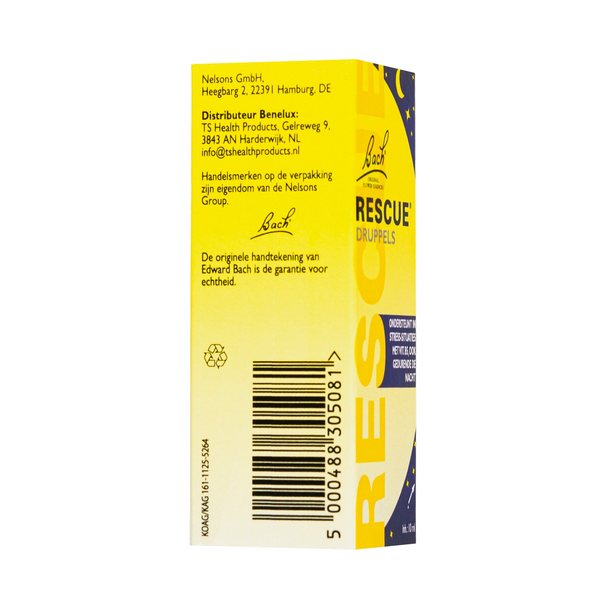 Bach RESCUE® Nacht Druppels alcoholvrij + B5 & B12