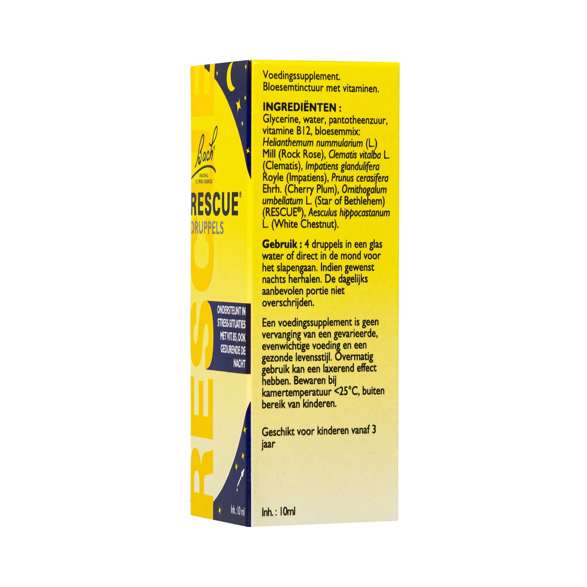Bach RESCUE® Nacht Druppels alcoholvrij + B5 & B12