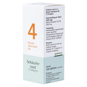 Schüssler zout Nr. 4 Kalium chloratum D6