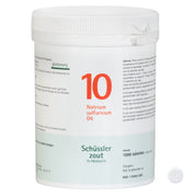 No. 10 Natrium sulfuricum D6