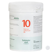 No. 10 Natrium sulfuricum D6