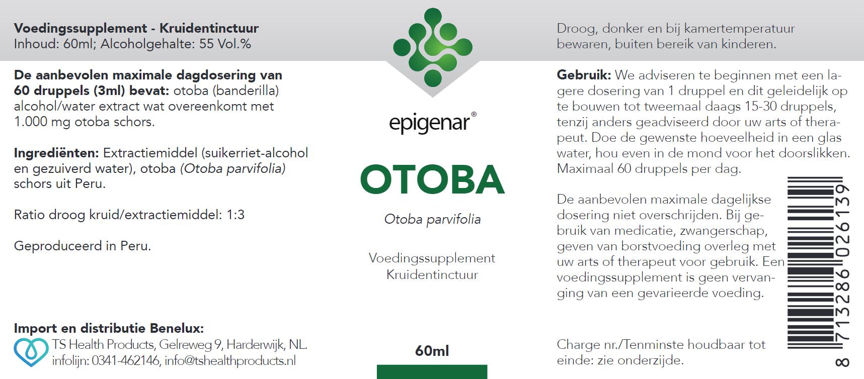 Epigenar Otoba (Banderilla), 60 ml