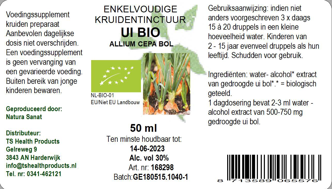 De Cruydhof Allium cepa/Ui BIO