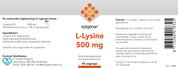 Epigenar L-Lysine 500 mg, 90 vcaps