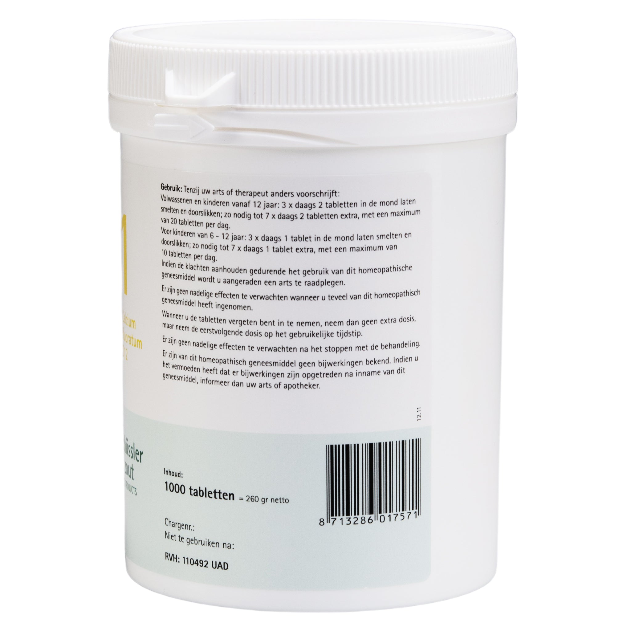 Nr. 1 Calcium fluoratum D12