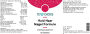 TS Choice Skin, Hair &amp; Nail Formula, 60 tbl